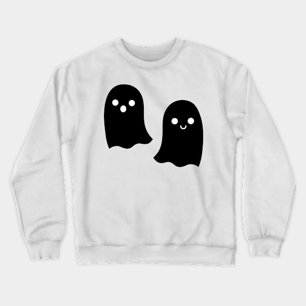 Spooky Scary Ghosts Crewneck Sweatshirt by GingerGear12